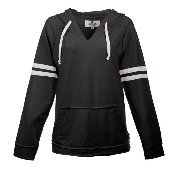 SPLIT COAST LADIES RAW EDGE PULLOVER- TC5139