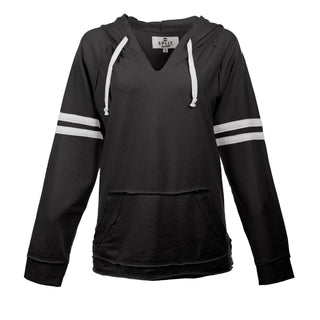 Buy washed-charcoal LADIES RAW EDGE PULLOVER - TC5139