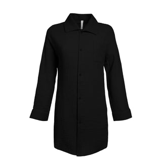 LONG SLEEVE BUTTON UP COVERUP - TC5263
