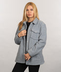 SPLIT COAST LADIES POLAR FLEECE SHACKET - TC5650