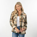 SPLIT COAST LADIES POLAR FLEECE SHACKET - TC5650