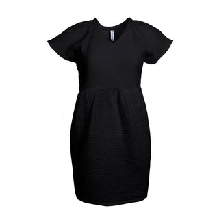 Buy black LADIES POCKET DRESS - TC5711