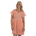 SPLIT COAST LADIES  POCKET DRESS - TC5711