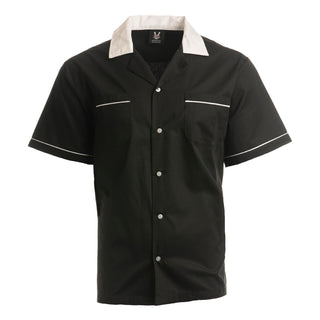 Buy black-white Hilton Bowling Retro GM Legend Shirt - HP2244